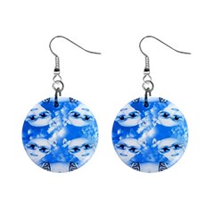 Skydivers Mini Button Earrings by icarusismartdesigns