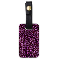 Cheetah Bling Abstract Pattern  Luggage Tag (one Side) by OCDesignss