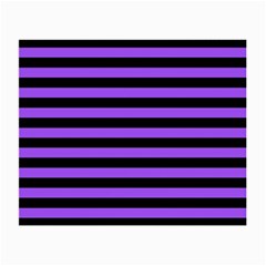 Purple Stripes Glasses Cloth (small) by ArtistRoseanneJones