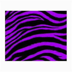 Purple Zebra Glasses Cloth (small) by ArtistRoseanneJones