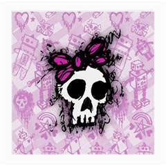 Sketched Skull Princess Glasses Cloth (medium) by ArtistRoseanneJones