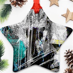 Urban Funk Star Ornament (two Sides) by ArtistRoseanneJones