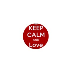 Keep Calm And Love Music 5739 1  Mini Button Magnet by SuperFunHappyTime