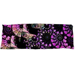 Hippy Fractal Spiral Stacks Body Pillow Cases (dakimakura)  by KirstenStar