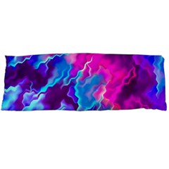 Stormy Pink Purple Teal Artwork Body Pillow Cases (dakimakura)  by KirstenStar