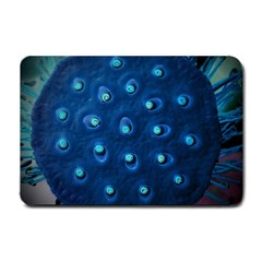 Blue Plant Small Doormat  by InsanityExpressedSuperStore