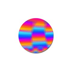 Psychedelic Rainbow Heat Waves Golf Ball Marker (10 Pack) by KirstenStar