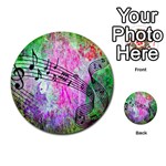 Abstract Music  Multi-purpose Cards (Round)  Front 52