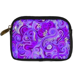 Lavender Swirls Digital Camera Cases by KirstenStar