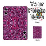 Crazy Beautiful Abstract  Playing Cards 54 Designs  Front - SpadeA