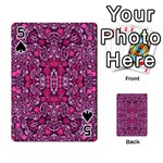 Crazy Beautiful Abstract  Playing Cards 54 Designs  Front - Spade5