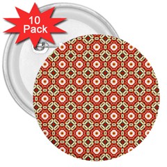 Cute Pretty Elegant Pattern 3  Buttons (10 Pack)  by GardenOfOphir