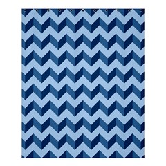 Modern Retro Chevron Patchwork Pattern Shower Curtain 60  X 72  (medium)  by GardenOfOphir