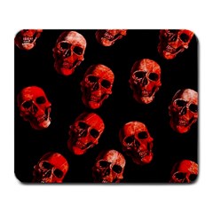 Skulls Red Large Mousepads by ImpressiveMoments