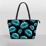 Turquoise Sassy Lips  Shoulder Handbags Front