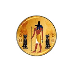 Anubis, Ancient Egyptian God Of The Dead Rituals  Hat Clip Ball Marker (10 Pack) by FantasyWorld7