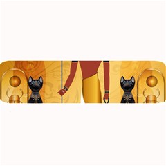 Anubis, Ancient Egyptian God Of The Dead Rituals  Large Bar Mats by FantasyWorld7