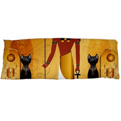 Anubis, Ancient Egyptian God Of The Dead Rituals  Body Pillow Cases (dakimakura)  by FantasyWorld7