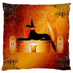 Anubis, Ancient Egyptian God Of The Dead Rituals  Standard Flano Cushion Cases (one Side)  by FantasyWorld7