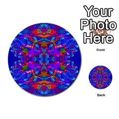 Abstract 4 Multi-purpose Cards (round)  by icarusismartdesigns