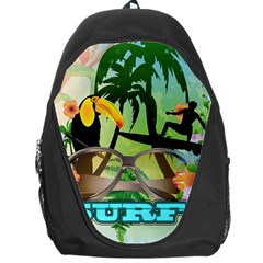 Surfing Backpack Bag by FantasyWorld7