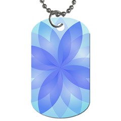 Abstract Lotus Flower 1 Dog Tag (two Sides) by MedusArt