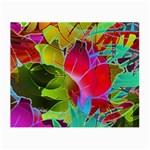 Floral Abstract 1 Small Glasses Cloth Front