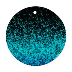 Glitter Dust G162 Round Ornament (two Sides)  by MedusArt