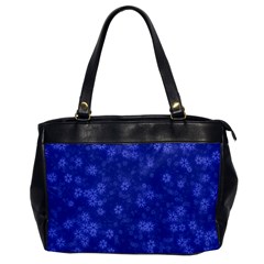 Snow Stars Blue Office Handbags by ImpressiveMoments