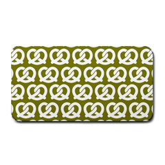 Olive Pretzel Illustrations Pattern Medium Bar Mats by GardenOfOphir