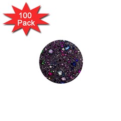 Sci Fi Fantasy Cosmos Pink 1  Mini Magnets (100 Pack)  by ImpressiveMoments