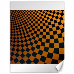 Abstract Square Checkers  Canvas 36  X 48   by OZMedia