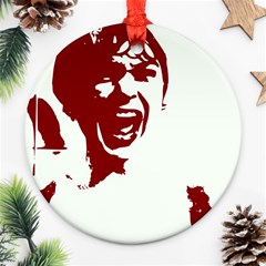 Psycho Ornament (round)  by icarusismartdesigns