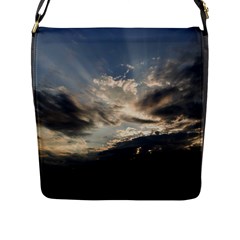 Heaven Rays Flap Messenger Bag (l)  by trendistuff