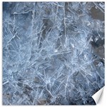 WATERY ICE SHEETS Canvas 12  x 12   11.4 x11.56  Canvas - 1