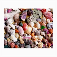 Colorful Sea Shells Small Glasses Cloth by trendistuff