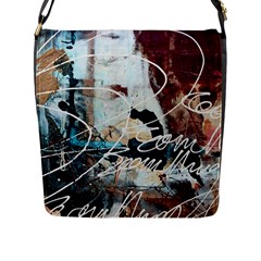 Abstract 1 Flap Messenger Bag (l)  by trendistuff