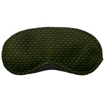 GREEN REPTILE SKIN Sleeping Masks Front