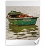 Old Fishing Boat At Santa Lucia River In Montevideo Canvas 18  x 24   17.8 x23.08  Canvas - 1