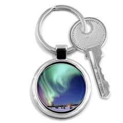 Aurora Borealis Key Chains (round)  by trendistuff