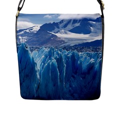 Upsala Glacier Flap Messenger Bag (l)  by trendistuff