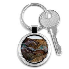 Artists Palette 2 Key Chains (round)  by trendistuff