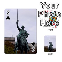 Washington Statue Playing Cards 54 Designs  by trendistuff