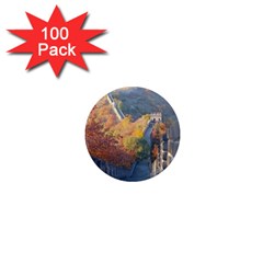 Great Wall Of China 1 1  Mini Magnets (100 Pack)  by trendistuff