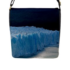 Perito Moreno Glacier Flap Messenger Bag (l)  by trendistuff