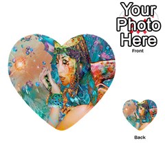 Star Illumination Multi-purpose Cards (heart)  by icarusismartdesigns