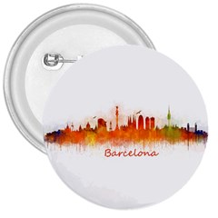 Barcelona City Art 3  Buttons by hqphoto