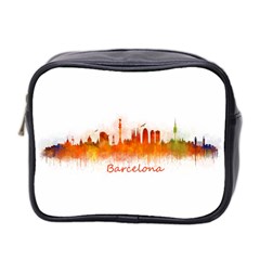 Barcelona City Art Mini Toiletries Bag 2-side by hqphoto