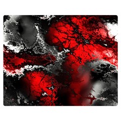 Amazing Fractal 25 Double Sided Flano Blanket (medium)  by Fractalworld