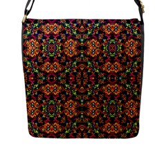 Luxury Boho Baroque Flap Messenger Bag (l)  by dflcprints